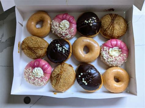 Krispy kreme 2 dozen $13 - Krispy Kreme is offering 2 dozen glazed doughnuts for $13 on Friday, Jan. 13 with the coupon! The "Lucky $13 Original Glazed® Double Dozen" offer is available in …